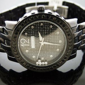 Jojino ladies Genuine 2.0ct diamonds Watch Black case 40mm round